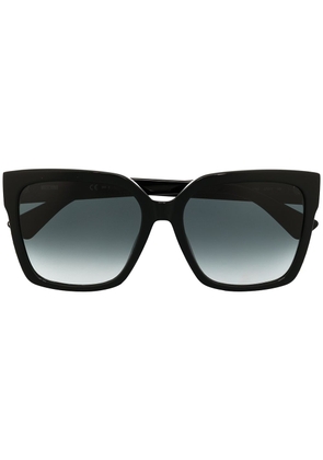 Moschino Eyewear studded square frame sunglasses - Black
