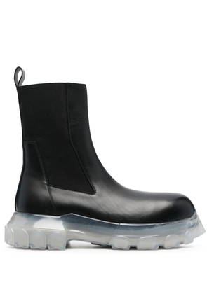 Rick Owens Beatle Bozo leather ankle boots - Black