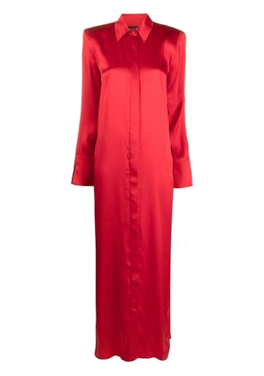 Federica Tosi ankle-length shirt dress - Red