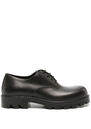 Bottega Veneta Pre-Owned lace-up leather shoes - Black