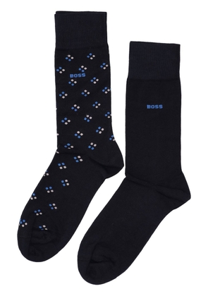 BOSS knitted socks (pack of two) - Blue
