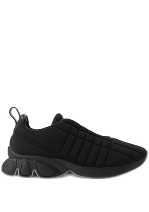 Burberry quilted low-top sneakers - Black