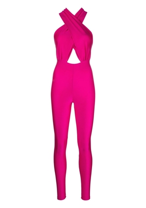 THE ANDAMANE Hola open-back jumpsuit - Pink