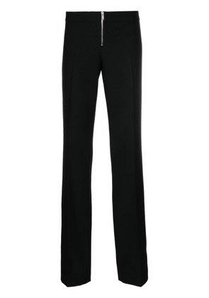 Stella McCartney low-rise wool slim trousers - Black