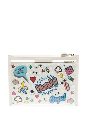Anya Hindmarch All Over Stickers case - Multicolour