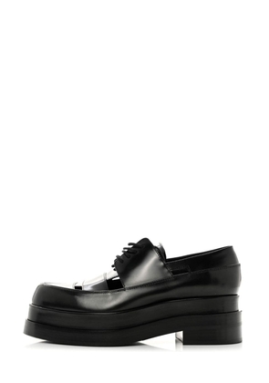 Hermès pre-owned Galilee platform loafers - Black