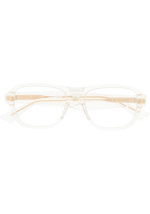 Bottega Veneta Eyewear clear-frame optical glasses - Neutrals