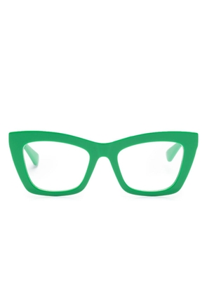 Bottega Veneta Eyewear cat-eye glasses - Green