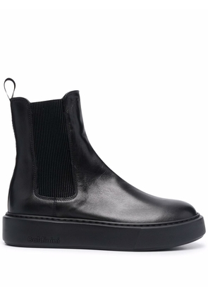Baldinini elasticated side-panel boots - Black