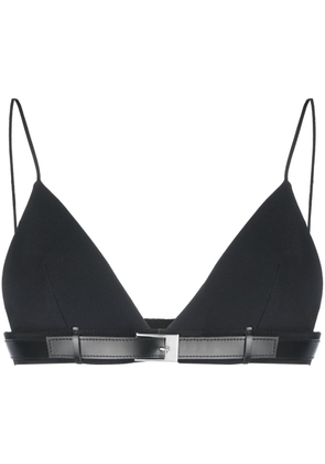 Embellished bra top in black - David Koma