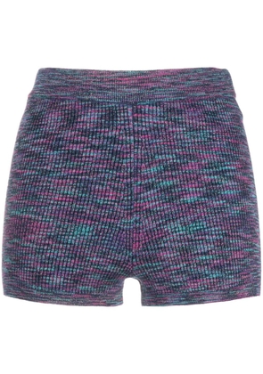 Ba&Sh Menzi knitted shorts - Blue