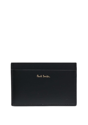 Paul Smith graphic-print leather cardholder - Red