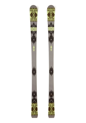 Alanui Icon graphic-print skis (170 cm) - Grey
