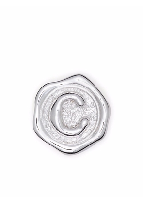 Maria Black POP letter C coin - Silver