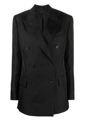 TOM FORD double-breasted fitted blazer - Black
