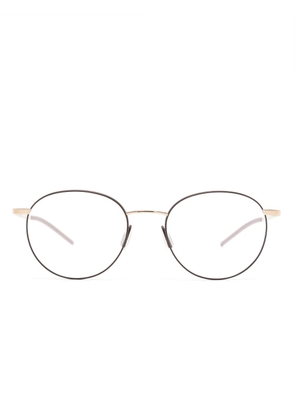 Orgreen Western round-frame glasses - Brown