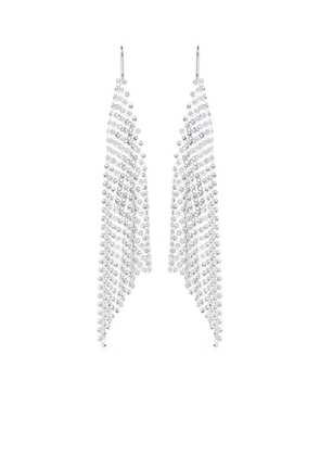 ISABEL MARANT draped chainmail earrings - Silver