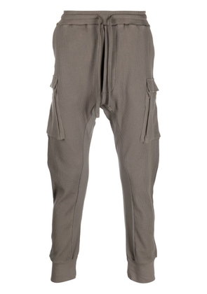 Thom Krom drawstring-waist cargo trousers - Grey
