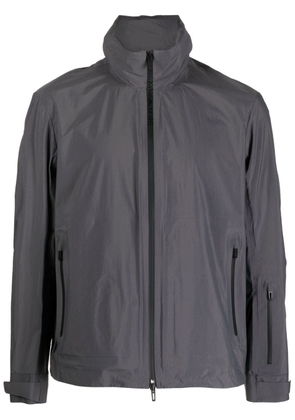 Emporio Armani zipped long-sleeve jacket - Grey