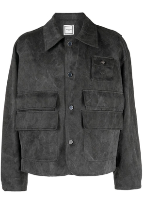 Wooyoungmi flap-pockets cotton shirt jacket - Grey