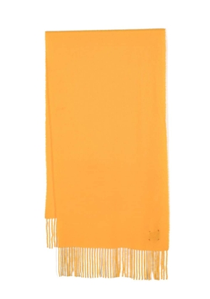 Destin Melt wool-blend scarf - Yellow