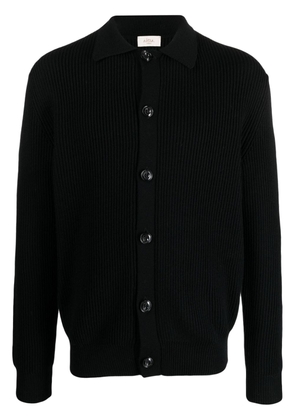 Altea button-up ribbed-knit cardigan - Black