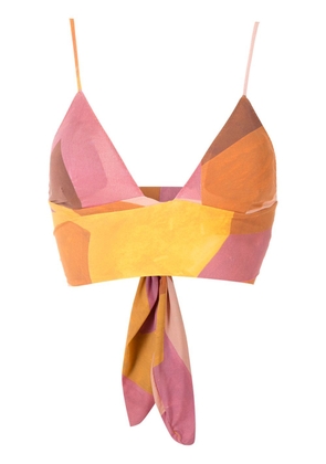 Clube Bossa Havel tie bikini top - Multicolour