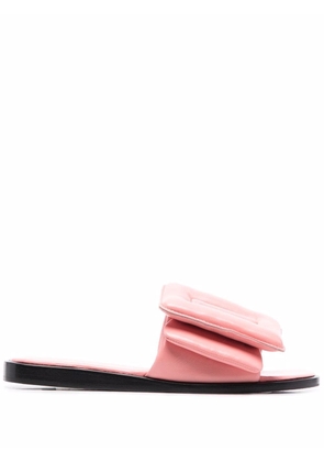 Boyy puffy-buckle sandals - Pink