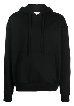 adidas cotton drawstring hoodie - Black