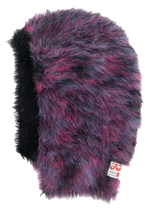 Andersson Bell Fuzzy fur-textured hat - Purple