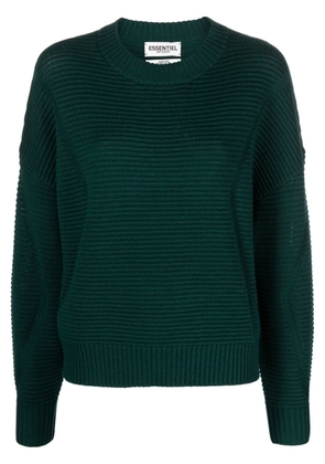 Essentiel Antwerp Exil ribbed-knit jumper - Green