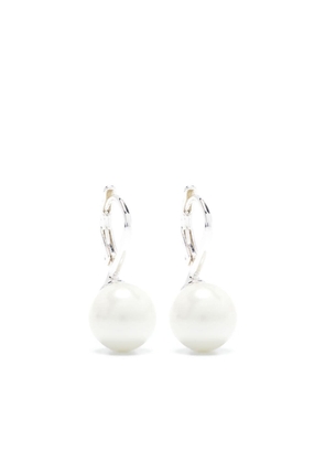 Lauren Ralph Lauren pear-drop earrings - Silver