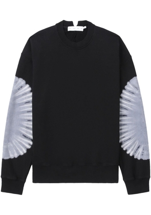 Proenza Schouler graphic-print cotton sweatshirt - Black