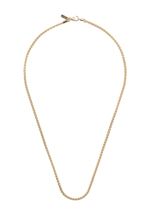 Hatton Labs chain-link polished-finish necklace - Gold