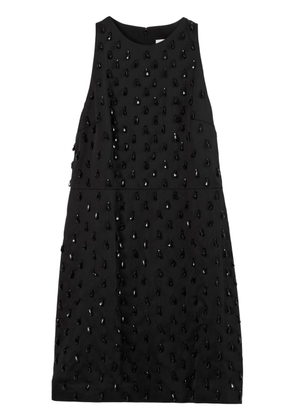 Burberry embellished satin minidress - Black