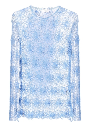 Collina Strada floral knitted jumper - Blue