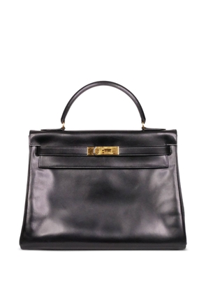 Hermès 1987 pre-owned Kelly 32 Sellier handbag - Black