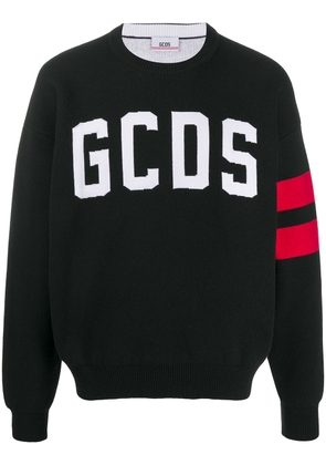 Gcds logo print jumper - Black