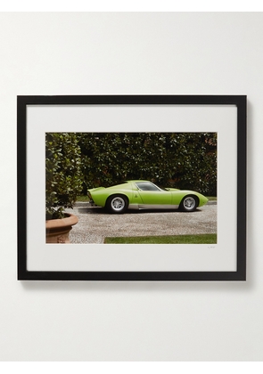 Sonic Editions - Framed 2015 Lamborghini Miura SV Print, 16&quot; x 20&quot; - Men - Multi