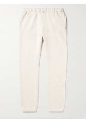 Beams Plus - Tapered Cotton-Jersey Sweatpants - Men - Neutrals - S