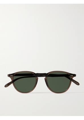 Garrett Leight California Optical - Hampton Round-Frame Acetate Sunglasses - Men - Brown