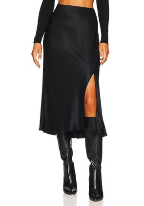 Rails Maya Midi Skirt in Black. Size M, S, XL, XS.