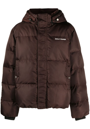 Daily Paper Epuffa padded jacket - Brown