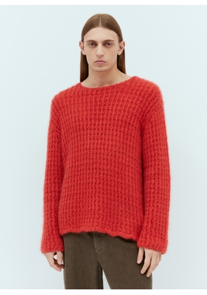 The Row Olen Cashmere Sweater - Man Knitwear Red S