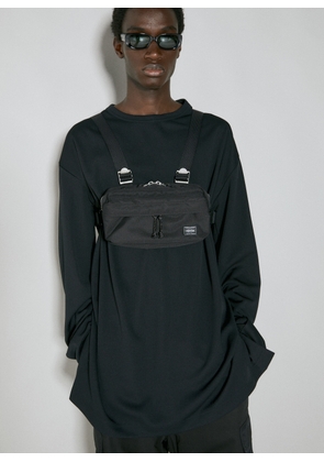 Comme des Garçons Homme X Porter Acces Crossbody Bag - Man Backpacks Black One Size