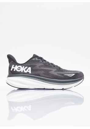 HOKA Clifton 9 Sneakers - Man Sneakers Black Us - 10