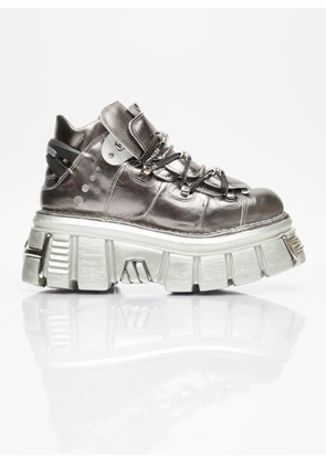 Vetements X New Rock Platform Sneakers - Man Sneakers Silver Eu - 43
