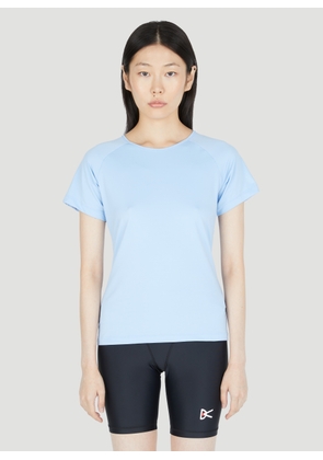 District Vision Lightweight Stretch T-shirt - Woman T-shirts Blue S