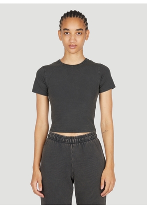 Entire Studios Micro Cropped T-shirt - Woman T-shirts Black S