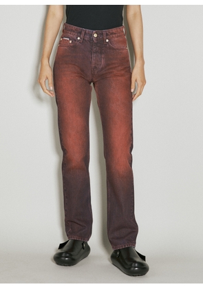 Eytys Orion Ombre Jeans - Woman Jeans Red 26